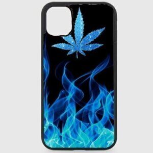 BLUE Flame Pot Phone Case